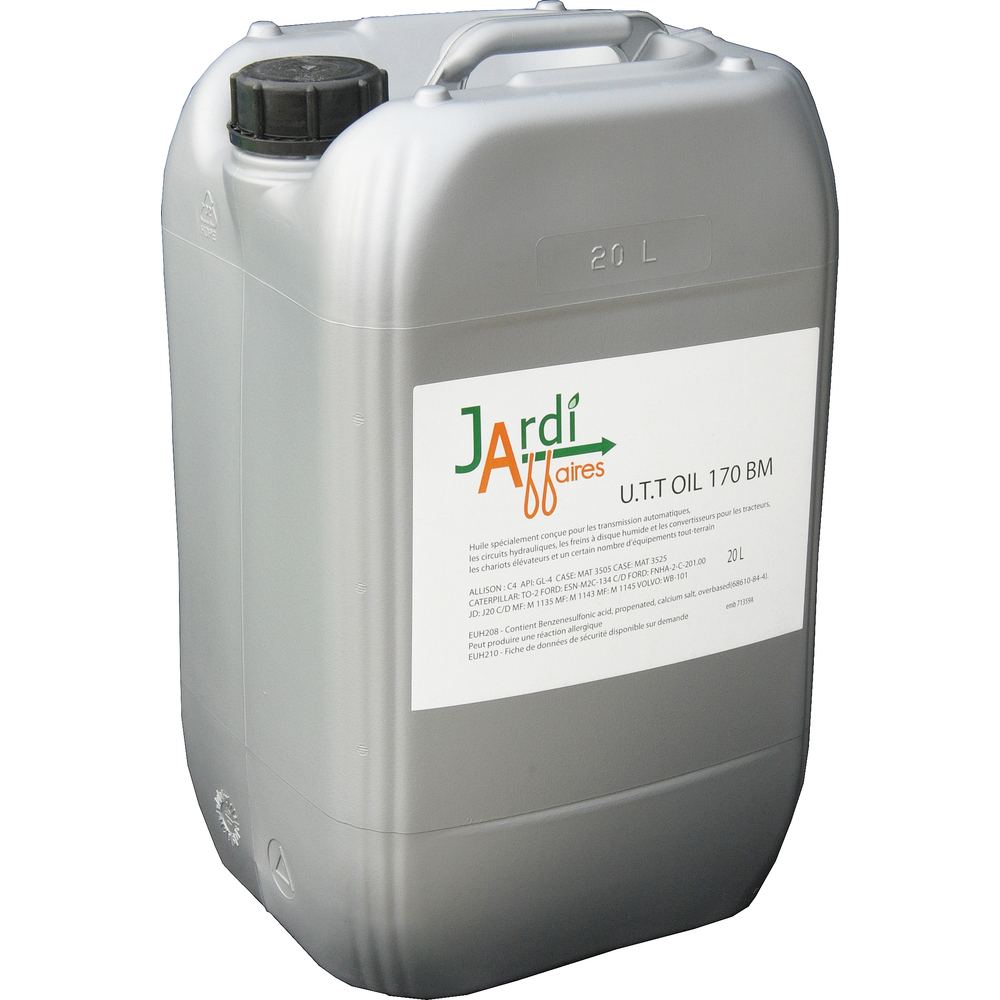 Bidon 20 litres  huile transmission hydrostatique 