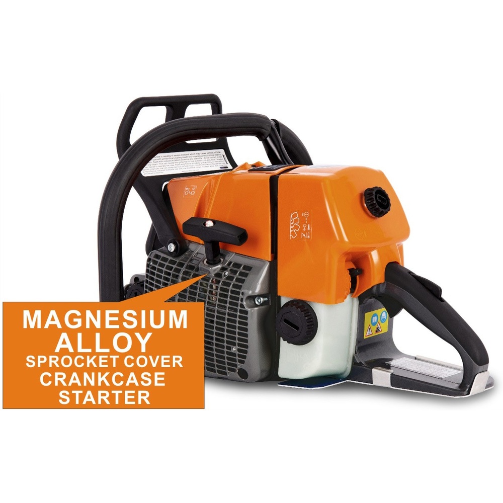 Tronçonneuse Holzfforma G660 version Orange et Noire