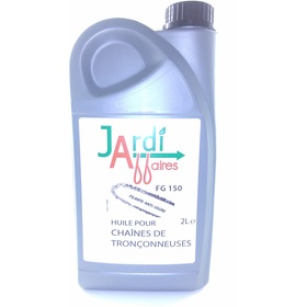 Huile de chaîne pour tronçonneuse FG 150° Jardiaffaires 2 litres