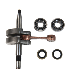 Vilebrequin complet pour tronçonneuse Husqvarna 362, 365, 371 et 372
