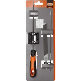 Kit d'affutage manuel professionnel Bahco 168-COMBI-4.8-6920 pour tronçonneuse limes 4,8mm