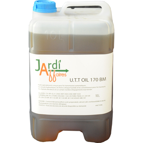 Bidon de 10 litres d'huile pour transmission hydrostatique UTT Oil 170 BM