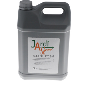 Bidon de 5 litres d'huile pour transmission hydrostatique UTT Oil 170 BM