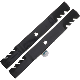 Jeu de lames Gator Mulching coupe 107cm pour MTD et Toro remplace 742-0656