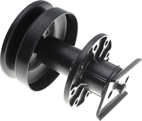 Palier de lame adaptable autoportée AYP hauteur 180mm avec poulie