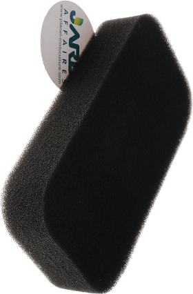 Filtre à air mousse 125x70x30mm pour moteur Honda GX160, GX200