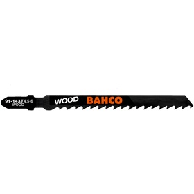 Lame de scie sauteuse Bois et Plastique 132x7.8x1.45mm Bahco 91-233