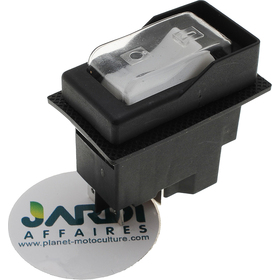 Interrupteur pour affuteuse Tecomec Jolly Evo, Super Jolly, Jolly Star, 135 Jolly, FL 136, Compact, Midi Jolly et Oregon 106550