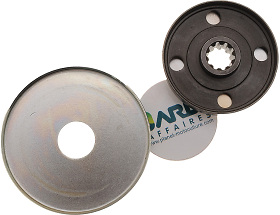 Disque de pression 10 dents avec rondelle de protection pour débroussailleuse Stihl