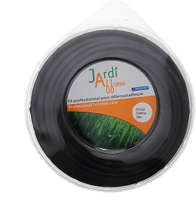 Fil professionnel pour débroussailleuse Extra Pro Étoile 5mm x 30mètres