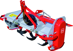 Fraise arrière rotative 121cm pour micro tracteur Morgnieux FMA125
