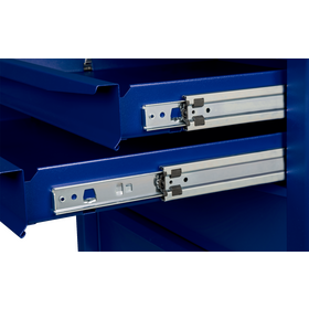 Jeu de 2 glissières capacité 25 Kgs pour servante Irimo