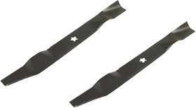 Jeu de lames mulching soufflantes pour tondeuse autoportée AYP coupe 107cm