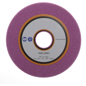 Meule 100 x 22.2 x 4,7mm pour affuteuse de chaîne Pas 325, 3/8 et 404