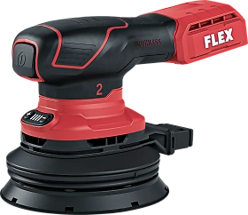 Ponceuse excentrique 18 Volts Flex ORE 2-125 18-EC C avec réglage de la vitesse de rotation