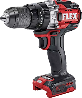 Perceuse à percussion et visseuse Flex PD 2G 18.0-EC HD C à 2 vitesses, 18 Volts avec mode TURBO
