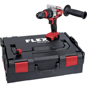 Coffret perceuse à percussion, visseuse dévisseuse Flex PD 2G 18.0-EC à 2 vitesses, 18 Volts