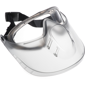 Visière professionnelle à protection intégrale en polycarbonate spéciale débroussailleuse