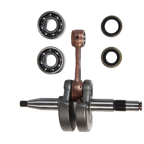 Vilebrequin complet pour tronçonneuse Jonsered CS2165, CS2166, CS2171 et CS2172