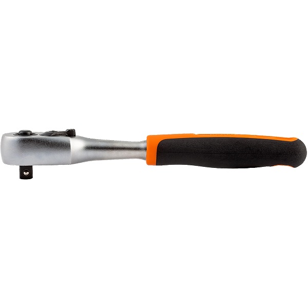 Cliquet réversible professionnel Bahco SBS61, carré 1/4, tête Poire à 6 degrés