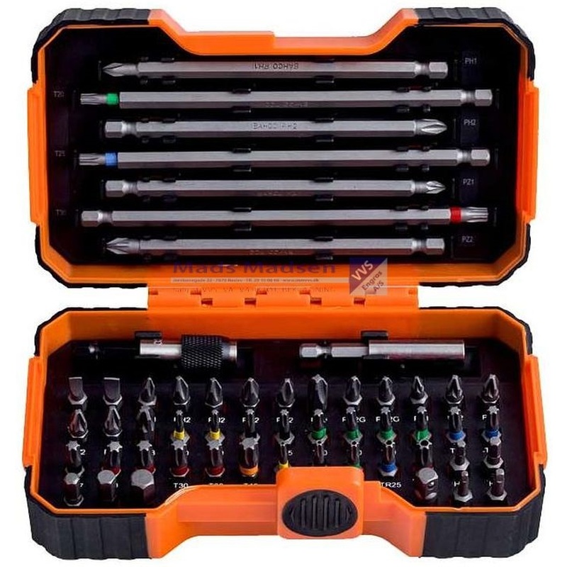 Coffret d'embouts 54 pièces Bahco 59/S54BC